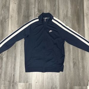 Nike navy track jacket